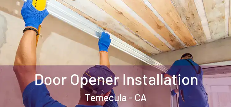 Door Opener Installation Temecula - CA